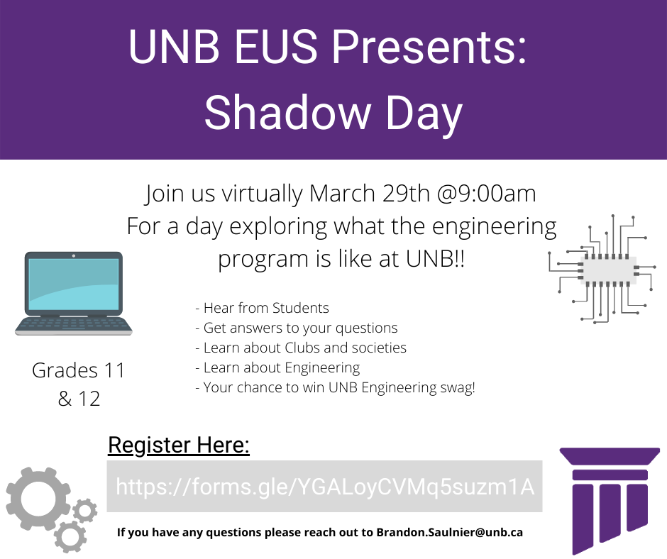 UNB EUS Shadow Day 2022 Poster.png