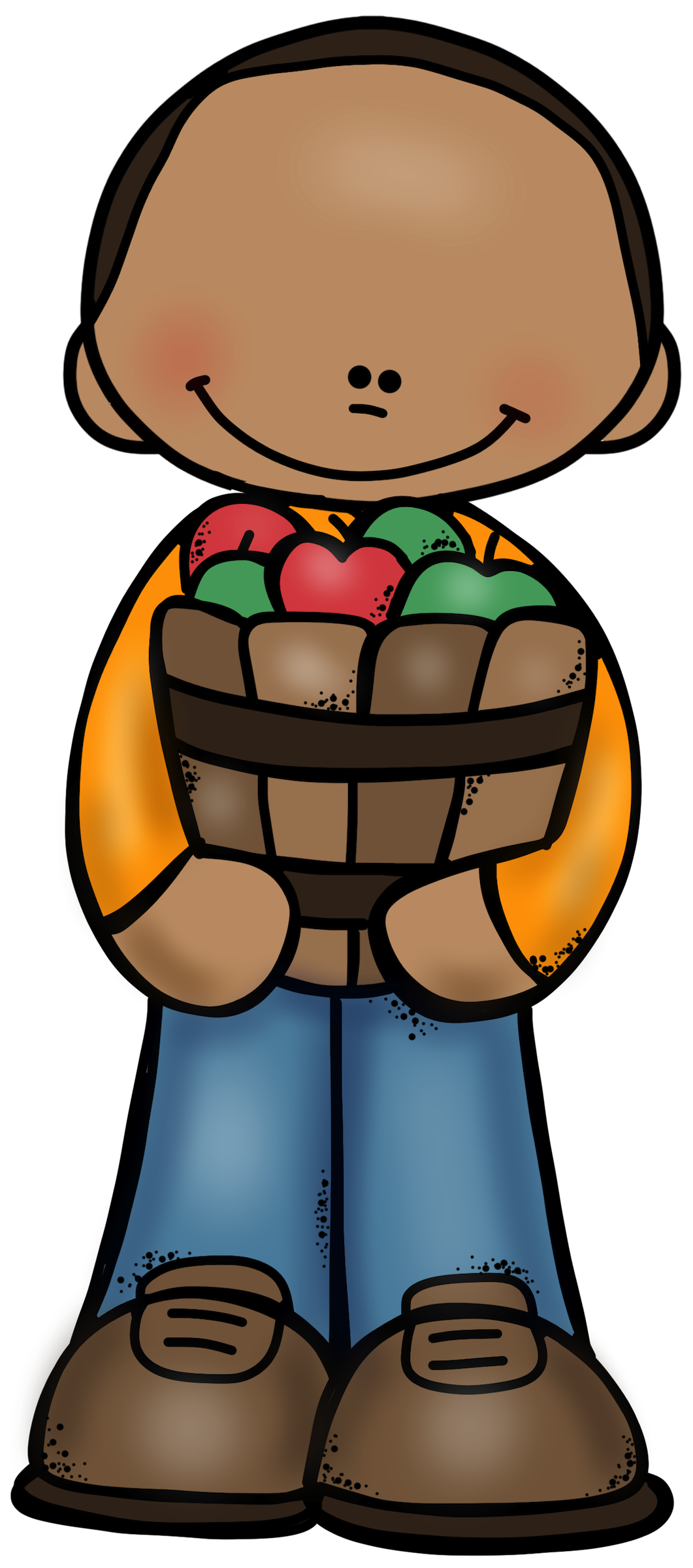 boy holding bucket of apples.png