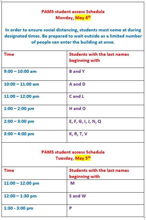 PAMS access to school schedule.JPG